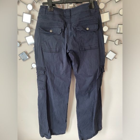 Navy blue cargo pants 14.5” waist. - Picture 8 of 9